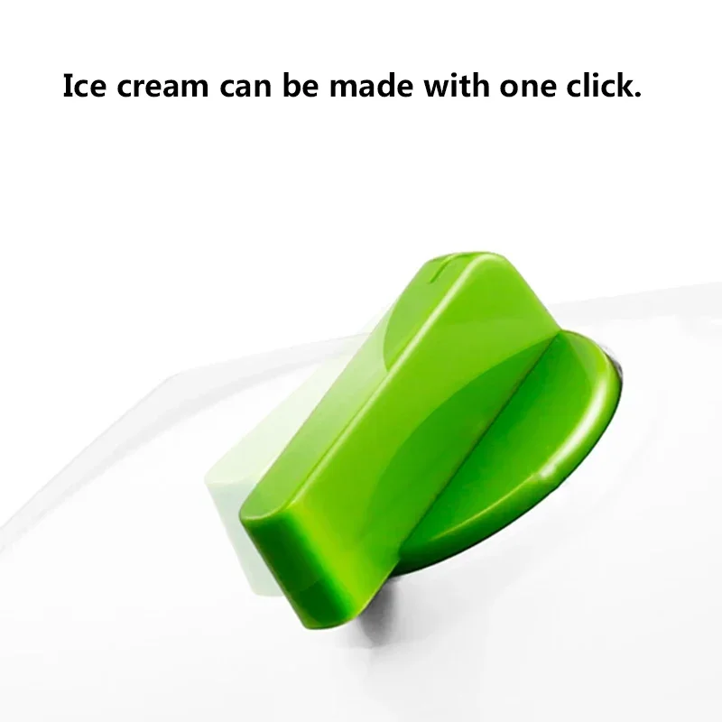 가정용 자동 콘 바삭한 테이블 아이스크림 기계, 자체 제작, 차가운 아이스크림 기계, 1L