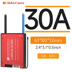 Daly BMS 밸런서 포함, LFP 리튬 이온 배터리 18650 보호 보드, 32700 최고의 BMS, 30A, 3.2V, 3.7V