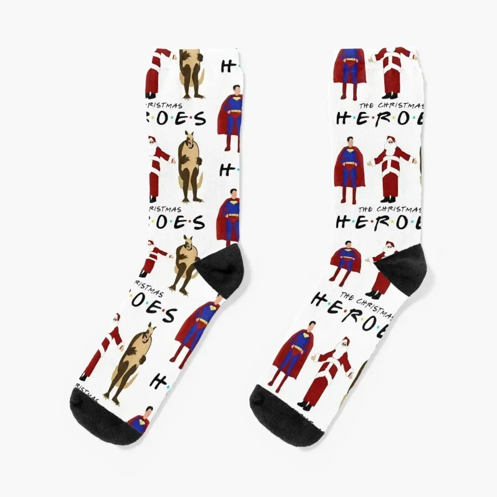 

The Christmas Heroes Socks Wholesale luxe snow Children's Boy Child Socks Women's