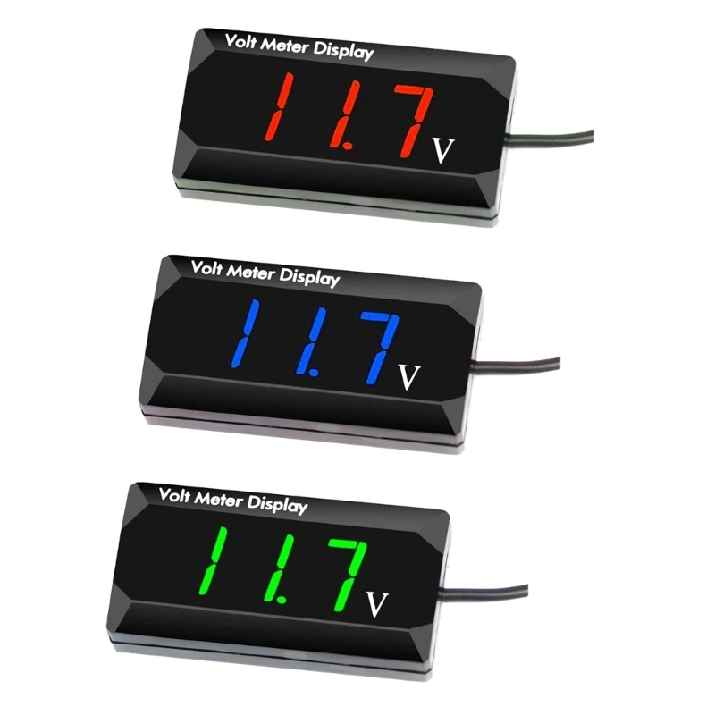 

0.56'' Digital Voltmeter 5V-19.9V LED Display Meter for Car Truck Boats