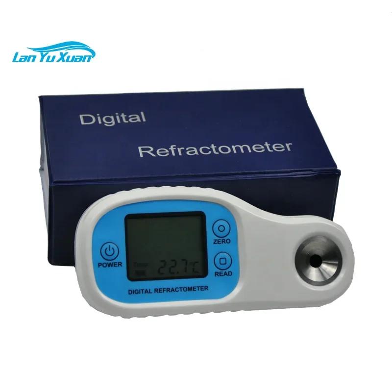 

Brix 0-35% 0-45% Portable Handheld Digital Refractometer Sugar Tester Sweetness Meter Brix Meter For Fruit Juice Food Beverages