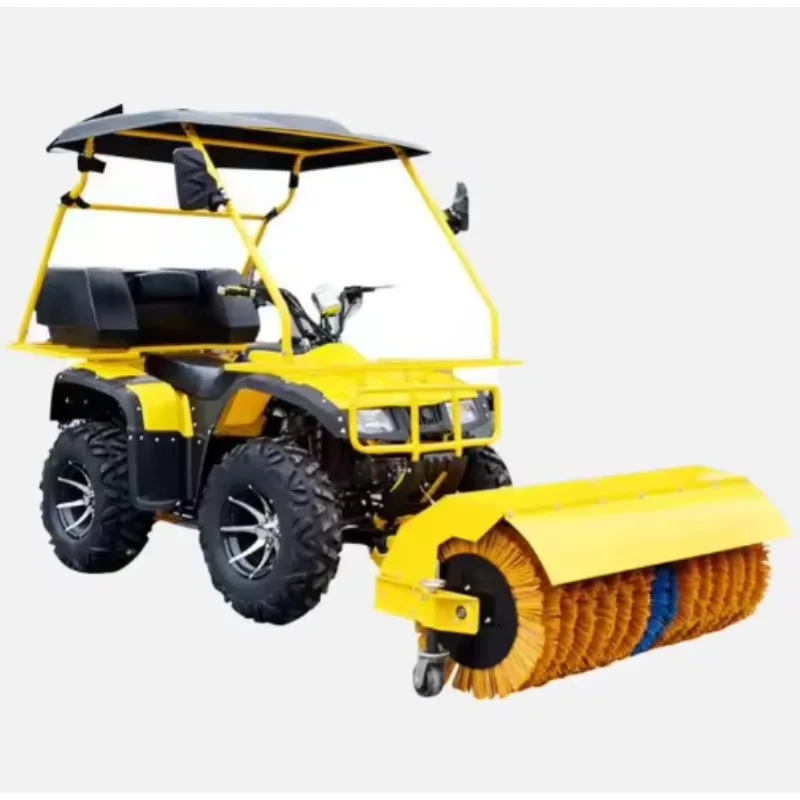 New four-wheel drive snow removal vehicle road snowplow with core engine, affordable price, suitable for farms