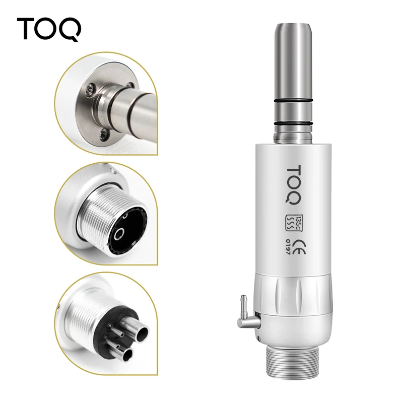 Dental High + Low Speed Contra Angle Handpiece Air Turbine High Rotation 2/4 M4 / B2 Hole Handpiece Kit
