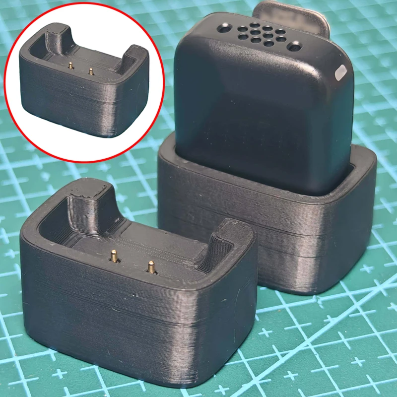 1PCS Voor DJI Mic Mini Zender Opladen Dock Type C Interface 5V Ingangsspanning 3D Afdrukken Lader basis Vervangende Onderdelen