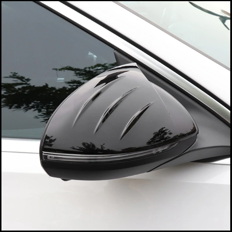 

Car Styling For Mercedes Benz C Class GLC C200 C220 C300 2022 2023 Rearview Mirror Cover Sticker Trim Vehicles Auto Accessories