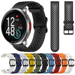 For POLAR Vantage V3 V2 M/M2 Sport Watchband for POLAR Grit X Pro Titan Replacement Bracelet Belt Soft Silicone 22mm Watch Strap