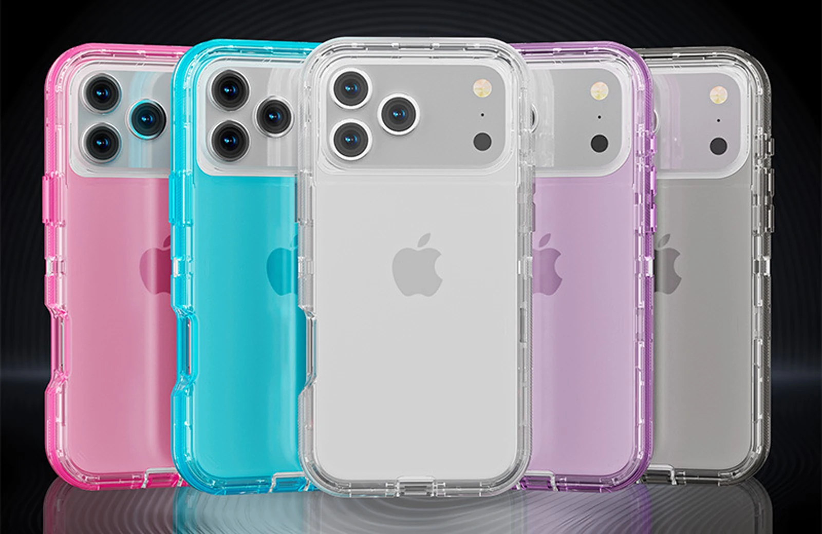 Klare, transparente, dicke Handyhülle für iPhone 17, Air 16, 15, 13, 14, 12, 11, Hüllen Pro Max Plus, robuste, stoßfeste Hartschale – Detail 1