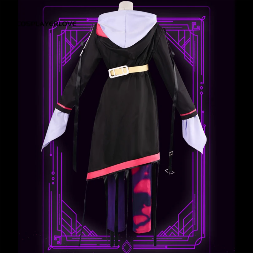 Nijisanji Uki Violeta Noctyx vtube Cosplay Costume Performance Costume Halloween Outfit