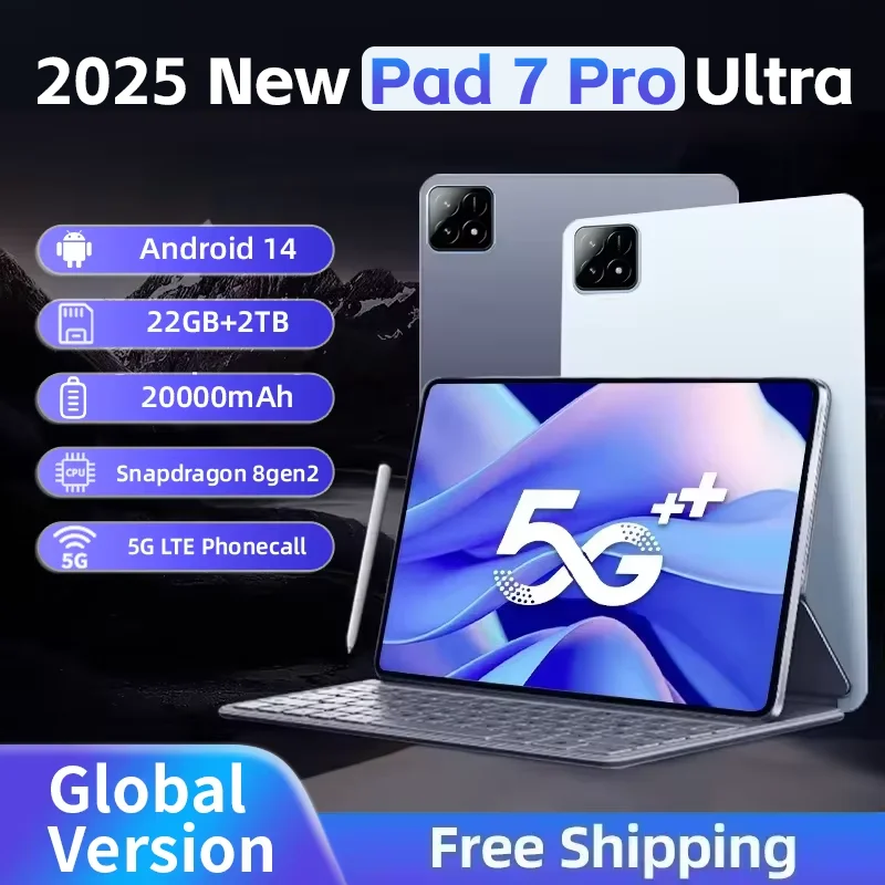 2025 Mi Pad 7 Pro Ultra Latest Global First Tablet mi Android 14 Snapdragon 8Gen3 11 inch Soft Light Screen WiFi GPS WPS 5G PC