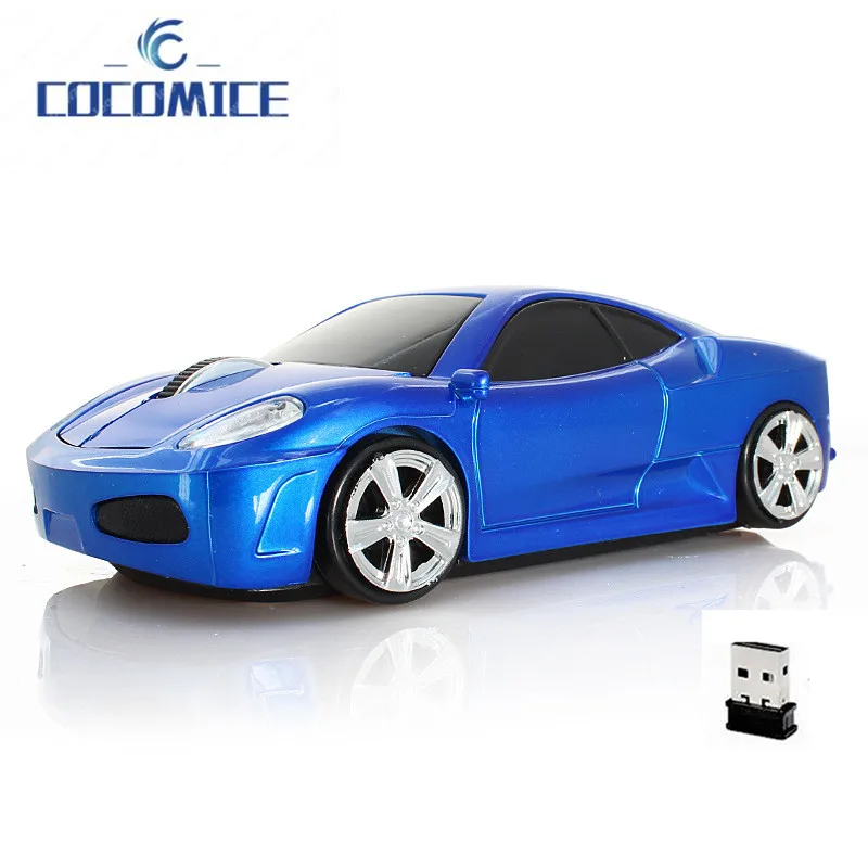 Creative Car shaped Raton inalambrico Wireless Mouse Computer Accessories 2.4G Optoelectronic Business Office mice gaming