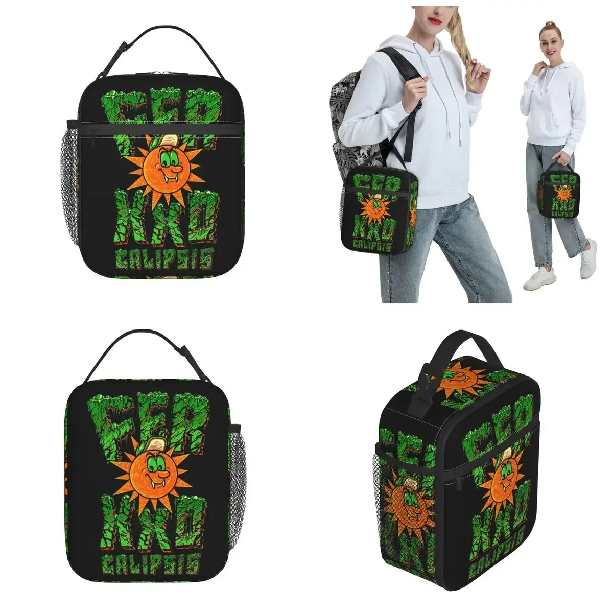 Insulated Lunch Bags FERXXOCALIPSIS TOUR 2024 Ferxxo Collage Feid Product Storage Food Box Cooler Thermal Lunch Box