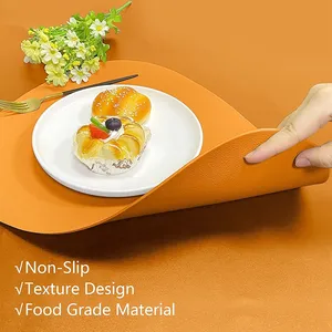 Inyahome Set of Black Dining Leather American Games, 1/4/6 Washable Round Table Square Kitchen, Patio, Internal and Outdoor Environments 8 Main Sales Place American Place - №4