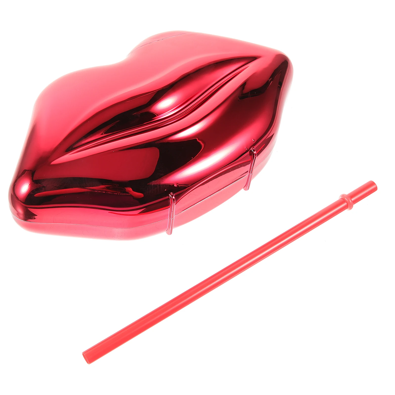 

Соломенная чашка в стиле ретро, стакан специальной формы для губ, пластиковый сувенир для вечеринки, многоразовые соломинки, чашки для напитков, бассейн, пляж, гавайский