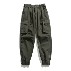 Pantaloni Cargo da uomo pantaloni Casual in cotone pantaloni sportivi tattici da Trekking da Trekking da Trekking da uomo pantaloni da combattimento Multi-tasche militari