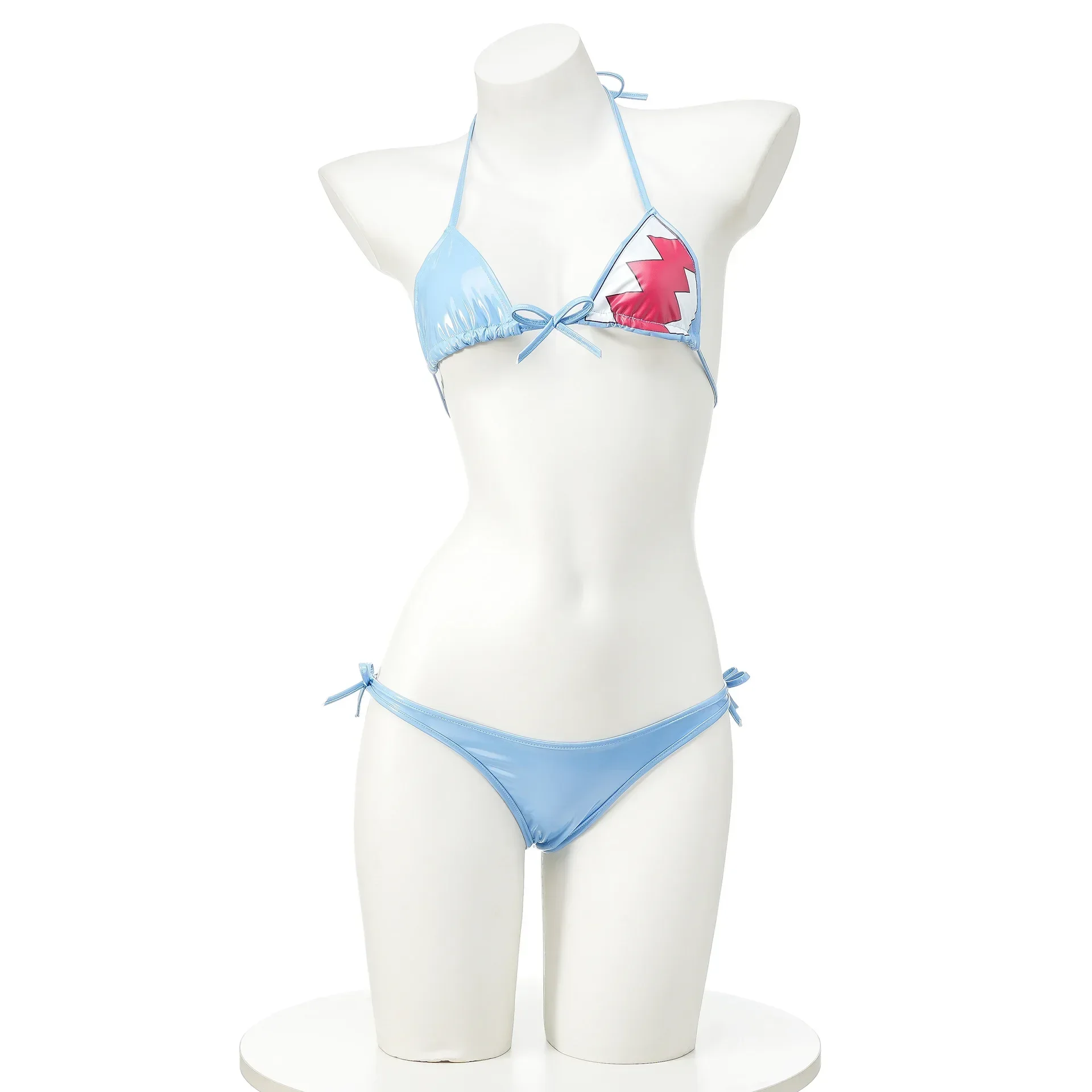 Cute Shark Pool Parry Anime Comics Girl Bikini Swimsuit Cosplay Costume Women Underwear Swimwear Role Play Sexy Backless Outfit