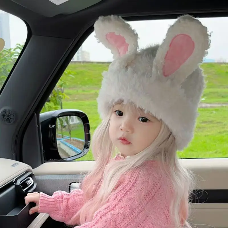 doce-bonito-malha-peludo-coelho-orelha-chapeu-feminino-inverno-quente-protecao-de-orelha-capa-pai-filho-sle-casual-mistura-de-la