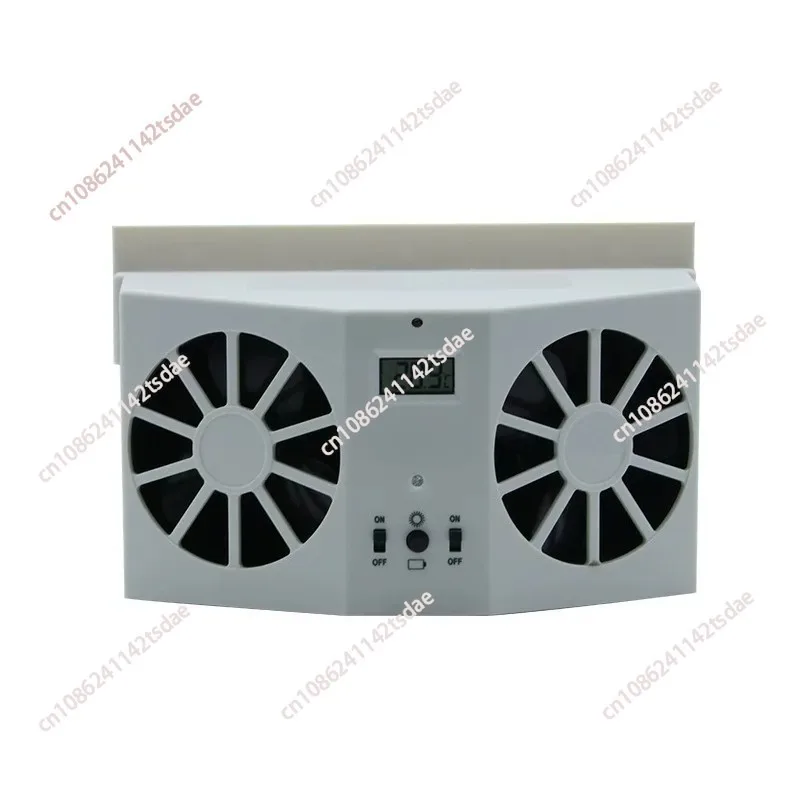 Automotive solar exhaust fan Car window fan Summer exhaust radiator Ventilation fan Car cooling artifact