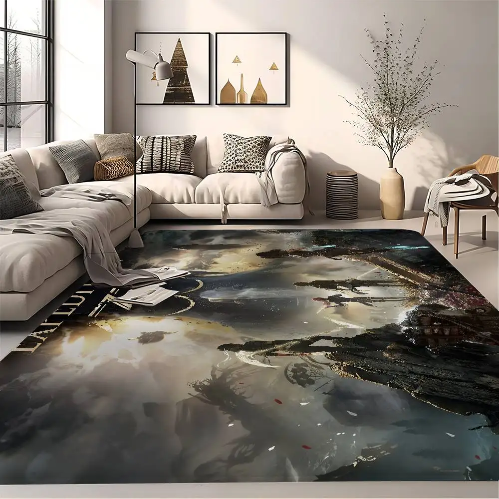 RPG Game C-Clair O-Obscur E-Expedition 33 Kitchen Mat Nordic Style Bedroom Living Room Doormat Home Balcony Anti-Slip
