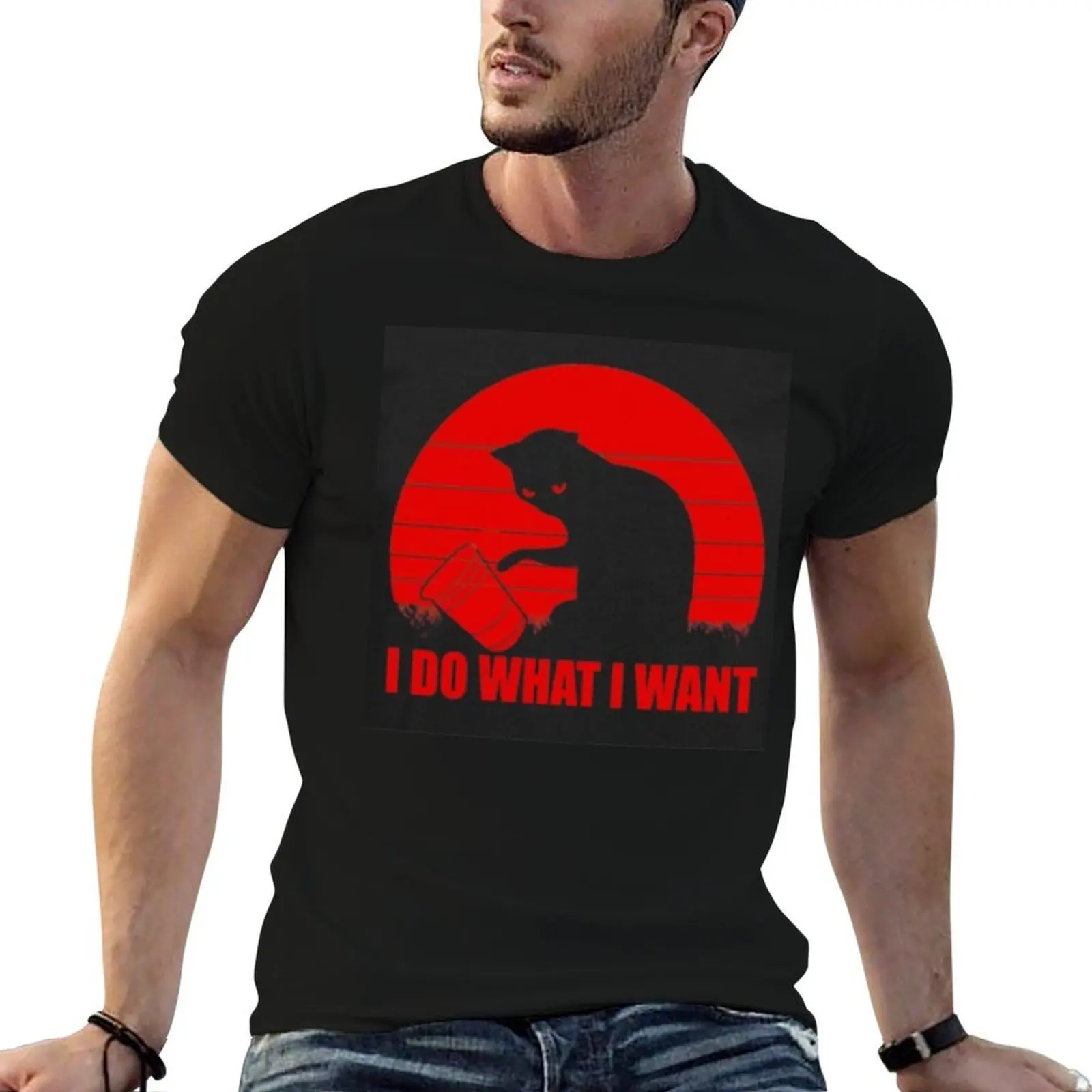 

I Do What I Want Printed T-Shirt t shirts for man cotton soft funny t shirts man T-Shirt