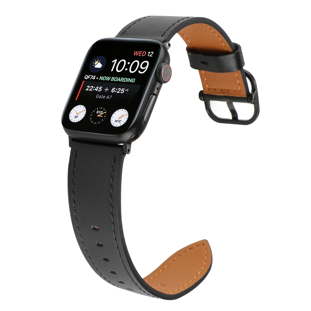 عادية جلدية حزام ل أبل ساعة الترا 8 49 مللي متر الفرقة ل IWatch 8 7 6 SE 5 41 مللي متر 45 مللي متر 44 مللي متر 40 مللي متر Smartwatch استبدال سوار
