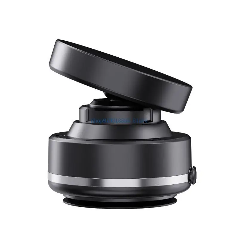 

Electric Vacuum Suction Phone Bracket with Strong Suction Cup for Navigation Driver Passenger Easy Installation