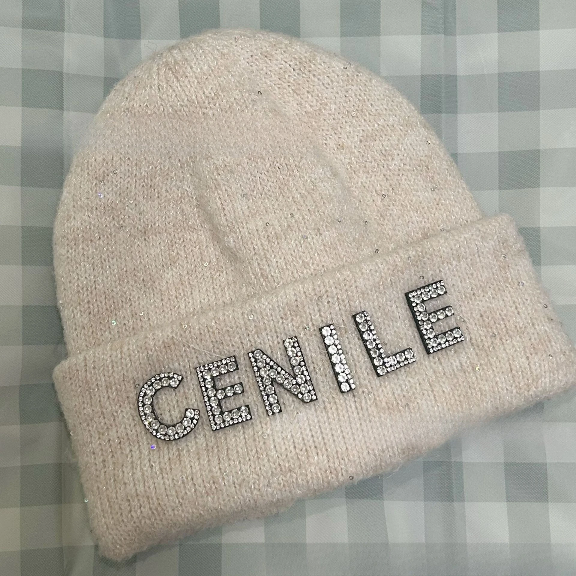 

‌Letter Beanie Hat Winter Warm Thermal Knitted Cap Unisex Streetwear Cute Casual Skullies for Men Women 2025