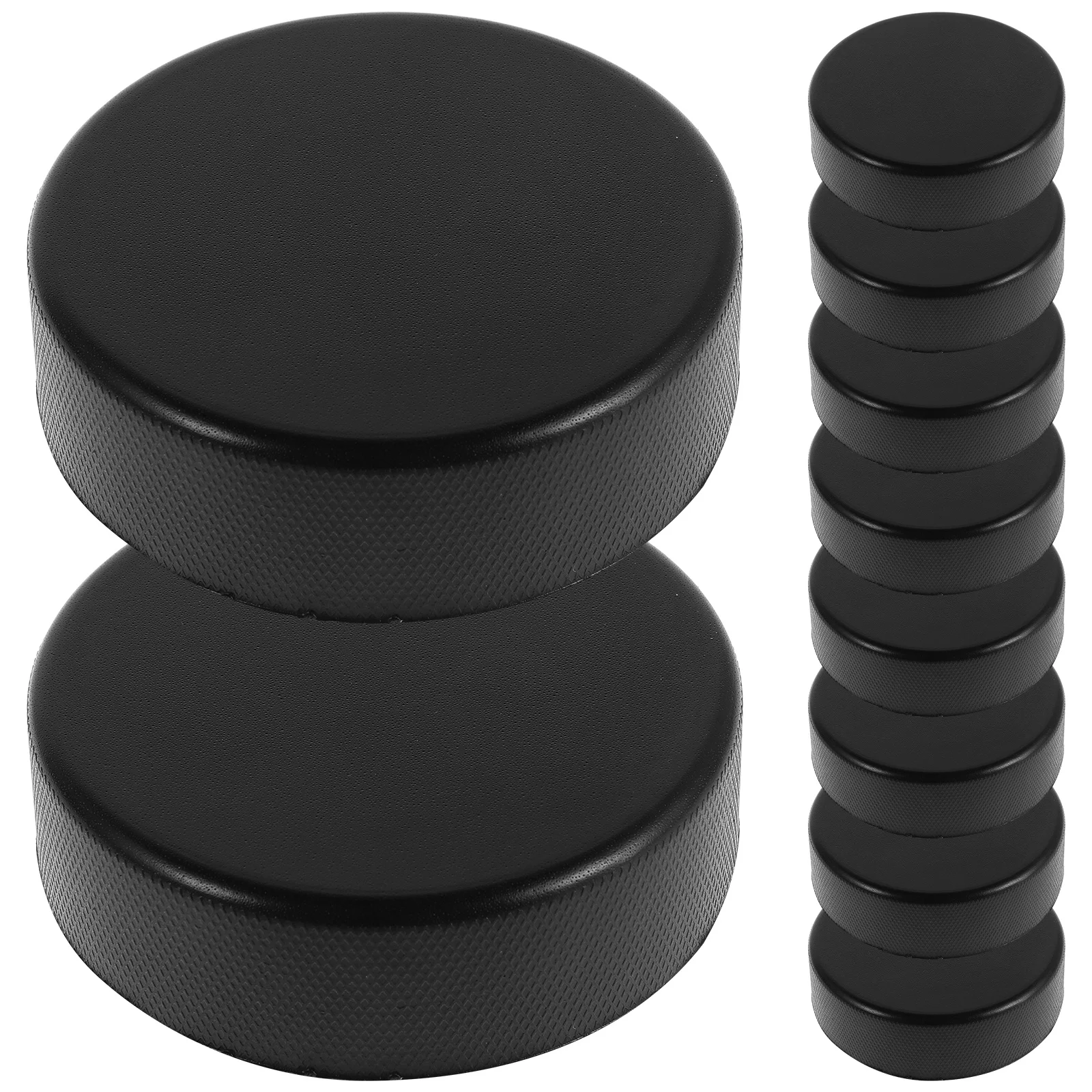 

20pcs Training Ice Hockey Pucks Lightweight Pu For Indoor Outdoor Practice Hockey Equipment Bulk Replacement Pieces Sport