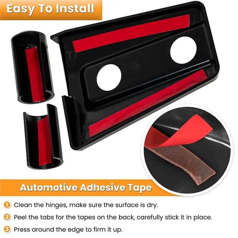 【Top Sale !!】8PCS Door Hinge Covers Trim For Jeep Wrangler JK JKU 2007-2017 Rubicon Sahara Sport 2/4 Doors