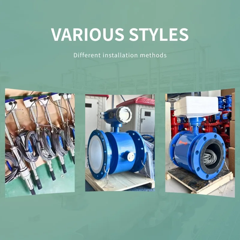 High Precision Stainless Steel Electromagnetic Flow Meter 0.5% Accuracy RS485 Output CE Certified For Industrial Liquid/Water