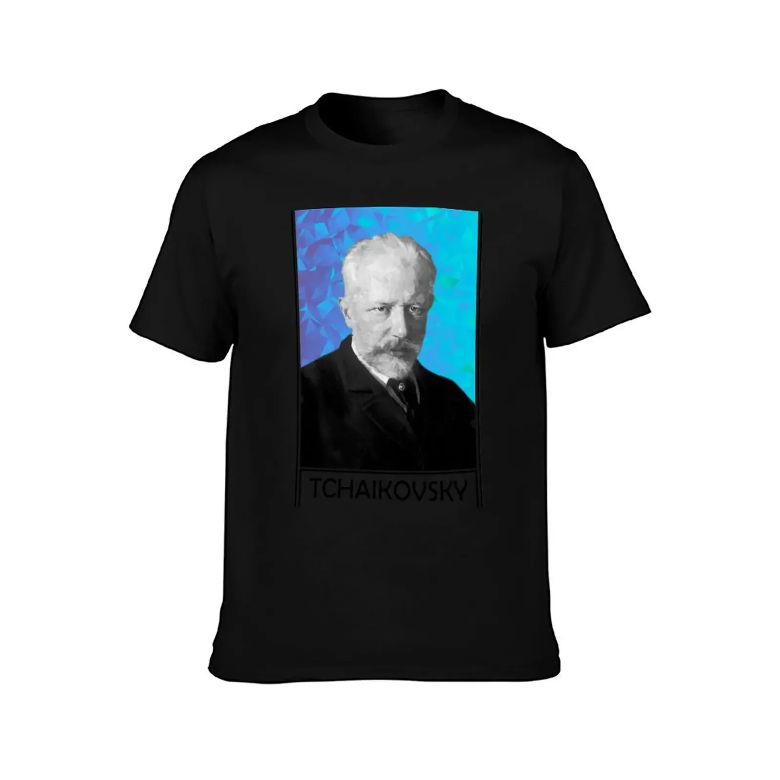 Pyotr Ilyich Tchaikovsky T-Shirt Short sleeve tee customs outfits for men