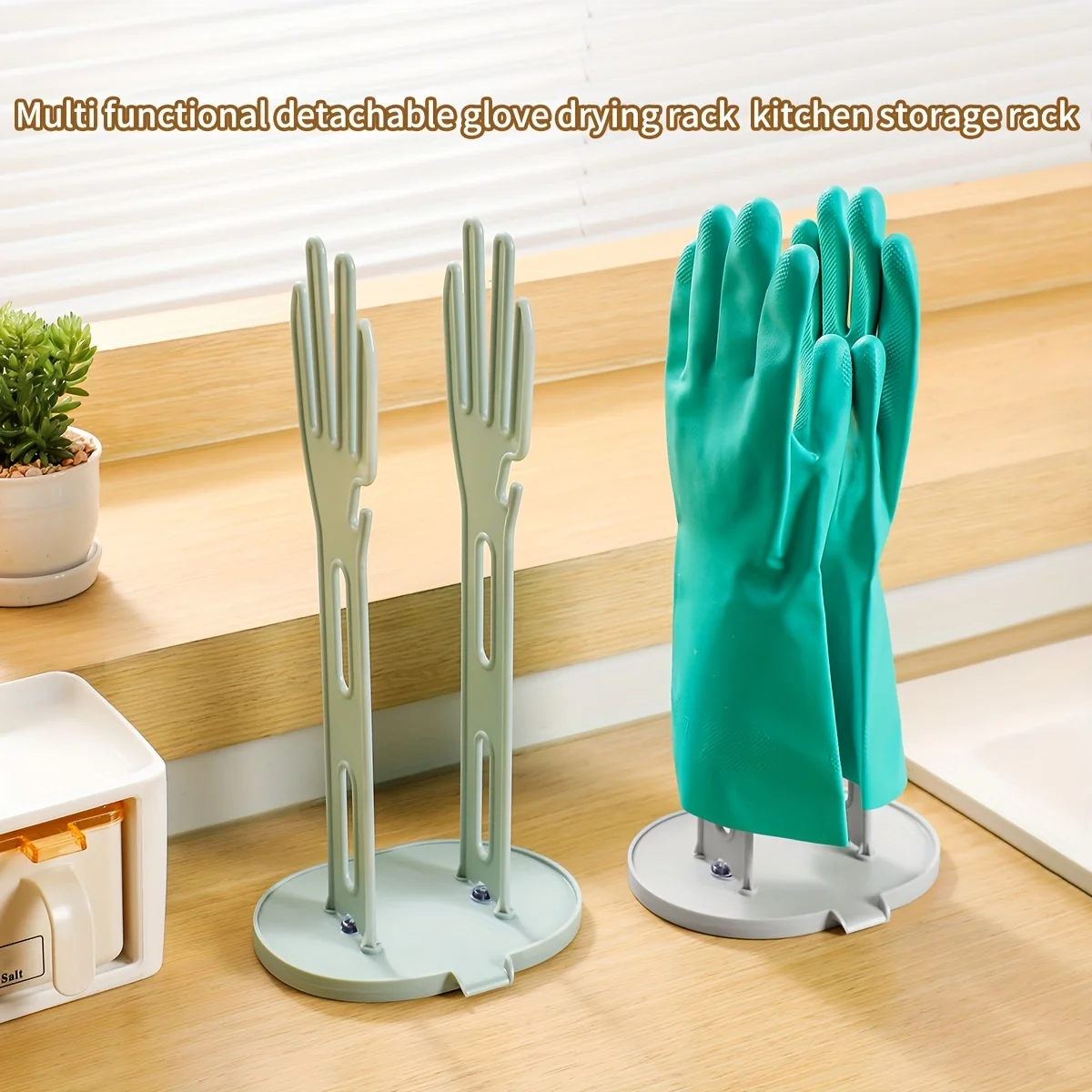 

Plastic Glove Drying Rack Glove Drain Drying Rack Reusable Glove Dryer Holder Multi Functional Drainage Rack For Kitchen Tools