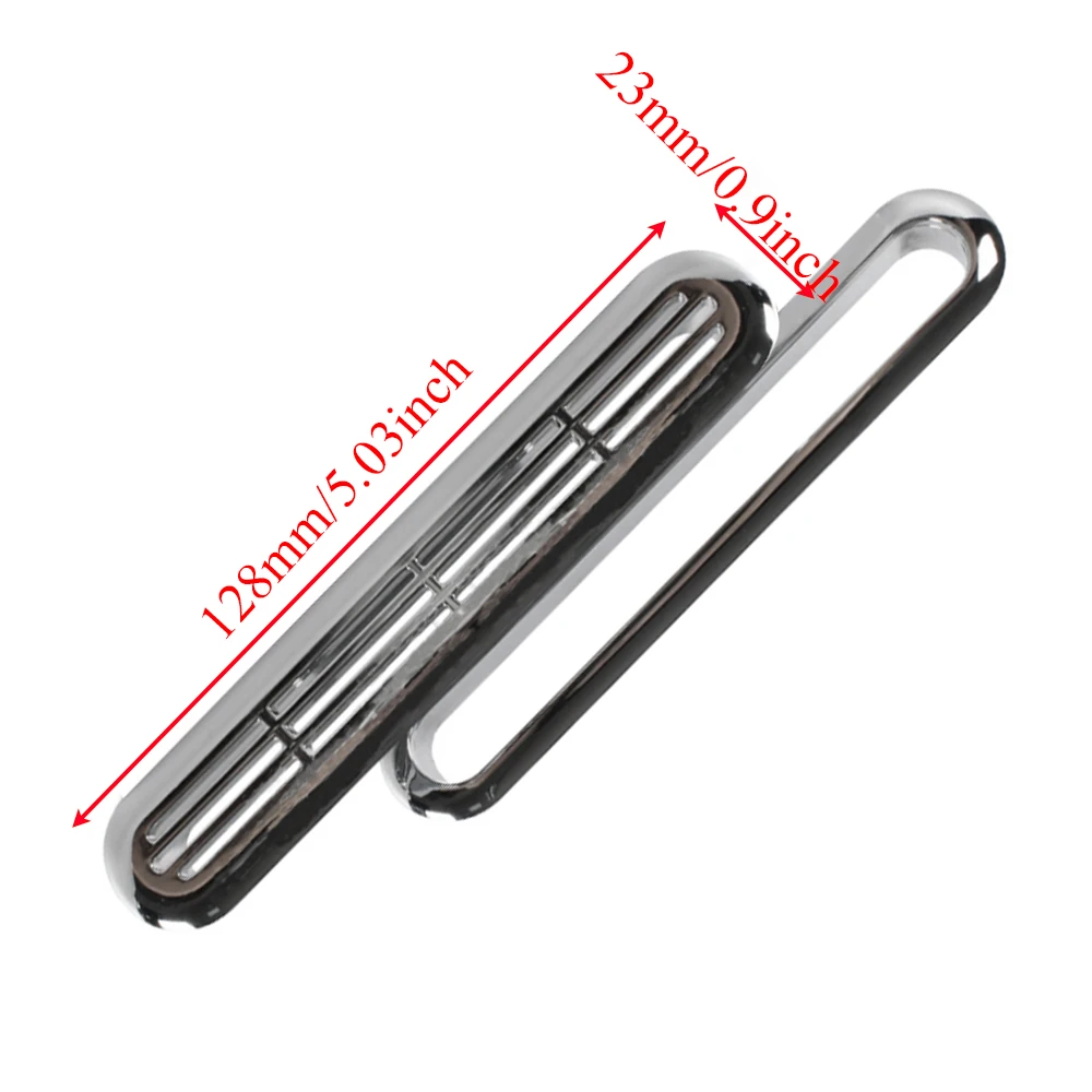 RV Cabinet Vent 14-22mm Board ABS Plated Finish For RVs Shoe Cabinets Wardrobes Drawers Enhanced Air Circulation