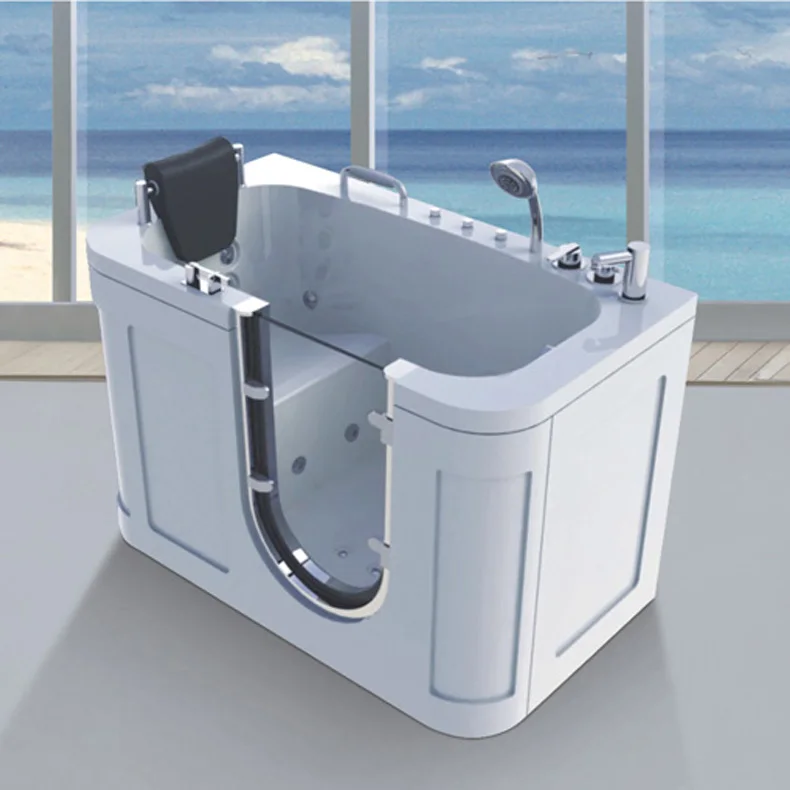 Portable Walk-in Soaking Bathtubs Elderly Yacuzzi Disabled Bathtub With Seat Whirlpools Spa