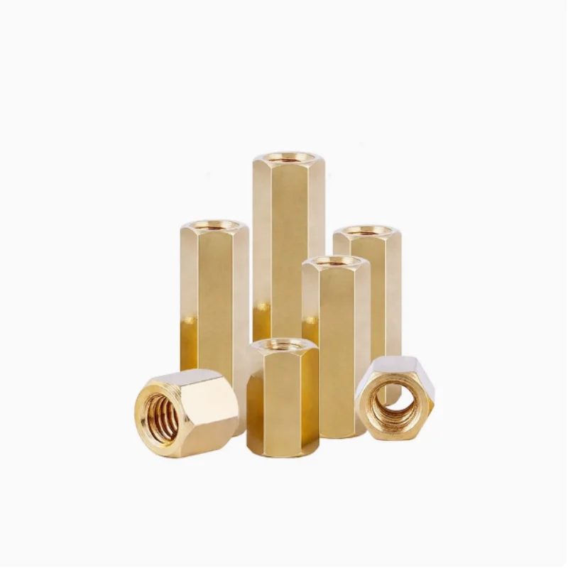 

50pcs M3 x 4mm-30MM Brass Hexagonal Threaded Double Pass Spacers Hexagon Copper Post