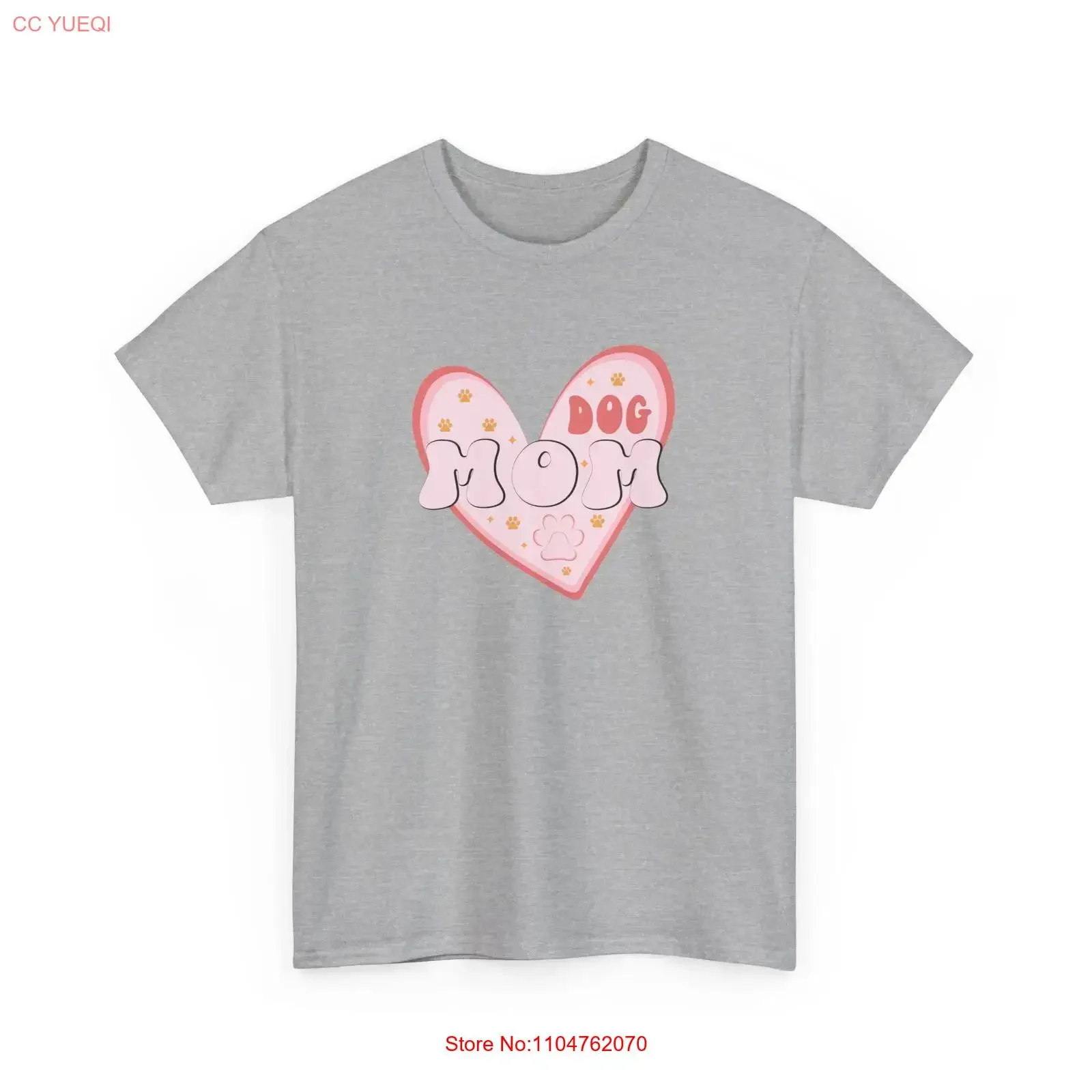 Camiseta para amantes de los perros, diseño divertido con huellas de cachorro, estilo vintage lavado, ropa informal unisex elástica para hombre
