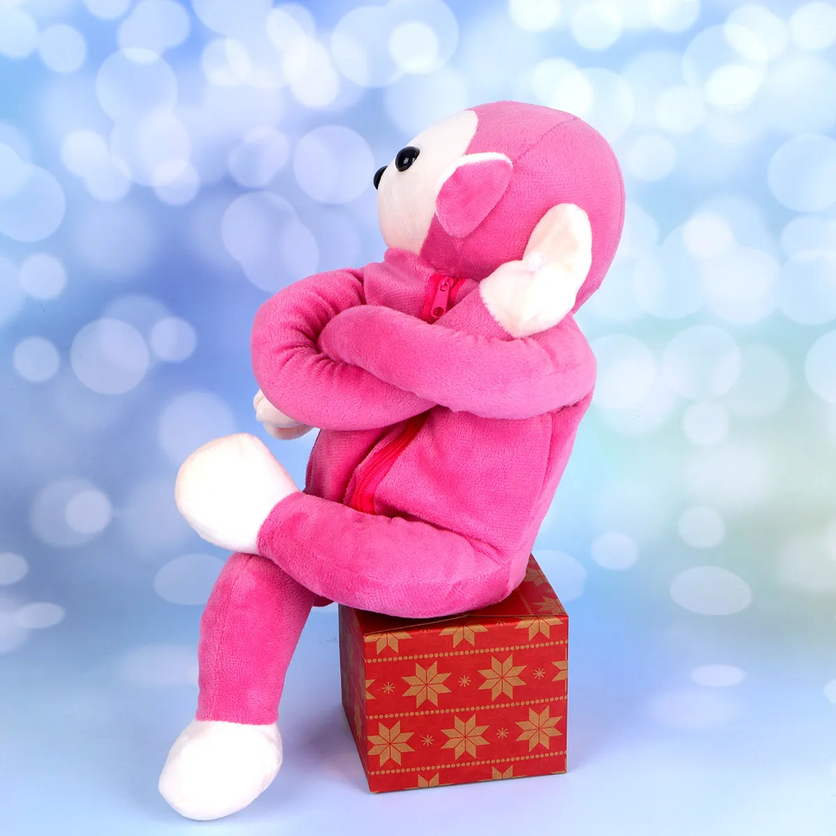 1Pcs Creative Automobile Tissue Box Holder Cartoon Monkey Design Multi Purpose Tissue Storage for Car Restaurant Hotel Bedroom