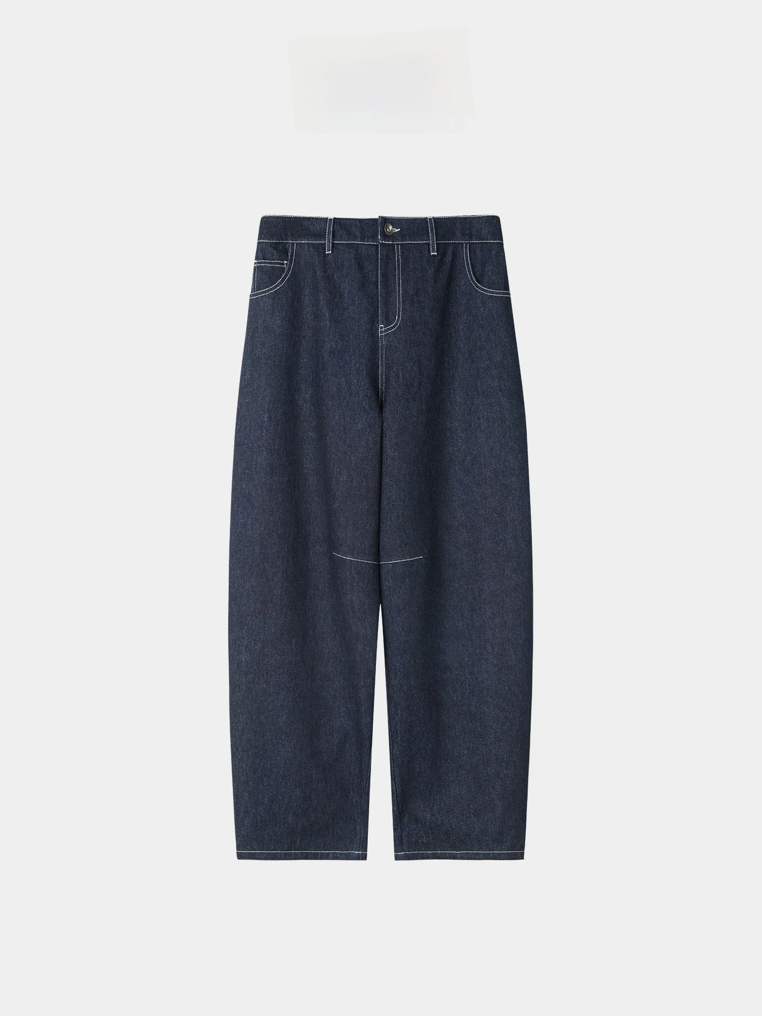 

Blue Knife Wide Leg Denim Jeans Women's High Waist Cotton Spring 2026 Miao Original Design Moisture ng Loose Fit