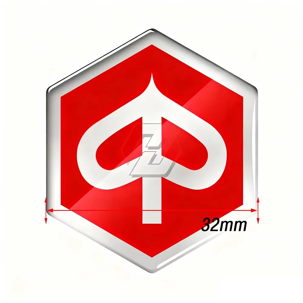 ل Voor PIAGGIO بيفرلي يطير ليبرتي MP3 X7 X8 X10 PK PX ET2 ET4 Embleem شعار ثلاثية الأبعاد دراجة نارية ملصقات للشعار