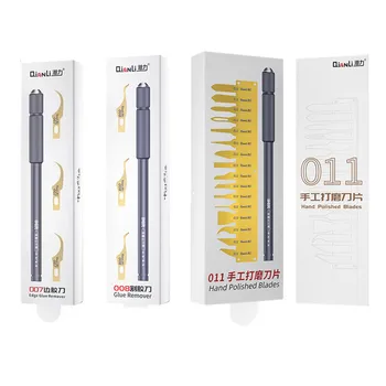 QIANLI 007 008 009 011 012 CPU IC Glue Removal Knife Handle for Mobile Phone Repair Motherboard NAND CPU Cleaning Prying Tool