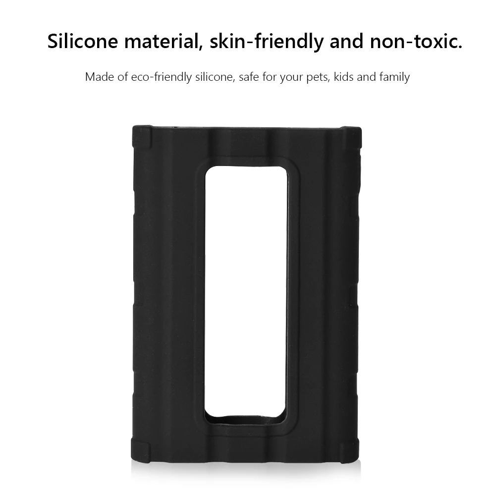 For Samsung T7 Shield Silicone SSD Skin Sleeve Case with Lanyard Portable Solid State Drive Anti-Scratch Protective Cover Shell