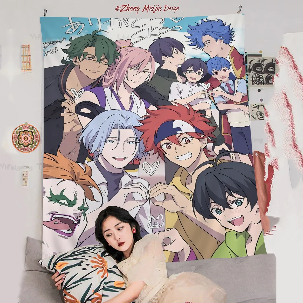 

Anime SK8 The Infinity Cartoon Tapestry Art Science Fiction Room Home Decor Wall Hanging Sheets