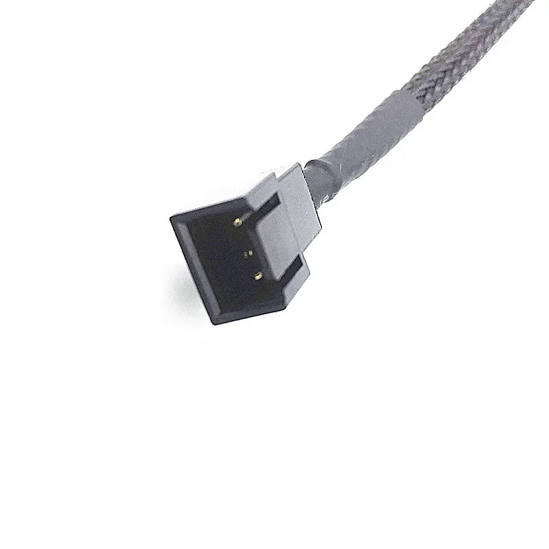 3 / 4Pin إلى 3/4pin تمديد كابل اللوحة 1 إلى 2/3 طرق الفاصل الأكمام موصل وحدة المعالجة المركزية PWM مروحة المعلبة النحاس 3pin إلى 3pin