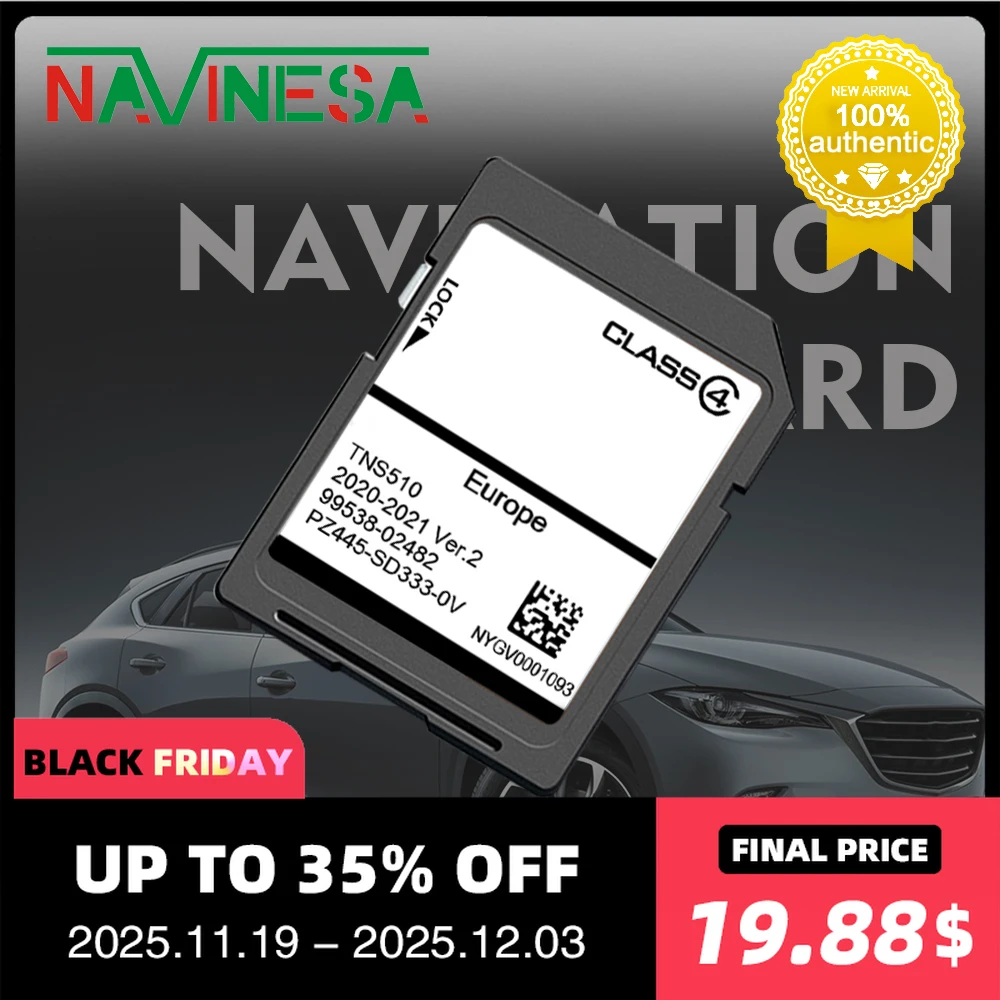 

Подходит для Toyota Yaris с 2008 по 2013 г., TNS510, навигация, спутниковая навигация, версия 2, чехол для Европы, Германии, Великобритании