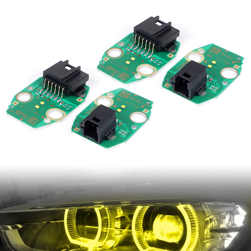 

Светодиодный чип Angel Eyes Board, источник света дневного света, модуль для BMW 1 серии F20 F21 LCI 114d 116d 116i 118d 63117428425