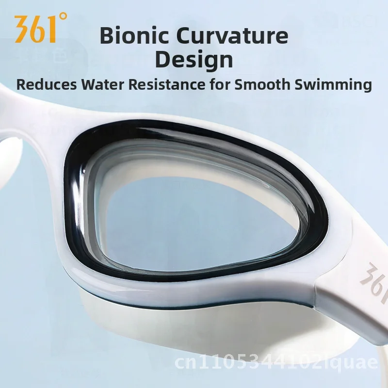 

361, очки для плавания для взрослых, противотуманные, HD, средняя оправа, удобное тренировочное оборудование для мужчин и женщин, Сакура, розовый/черный/белый/небелый