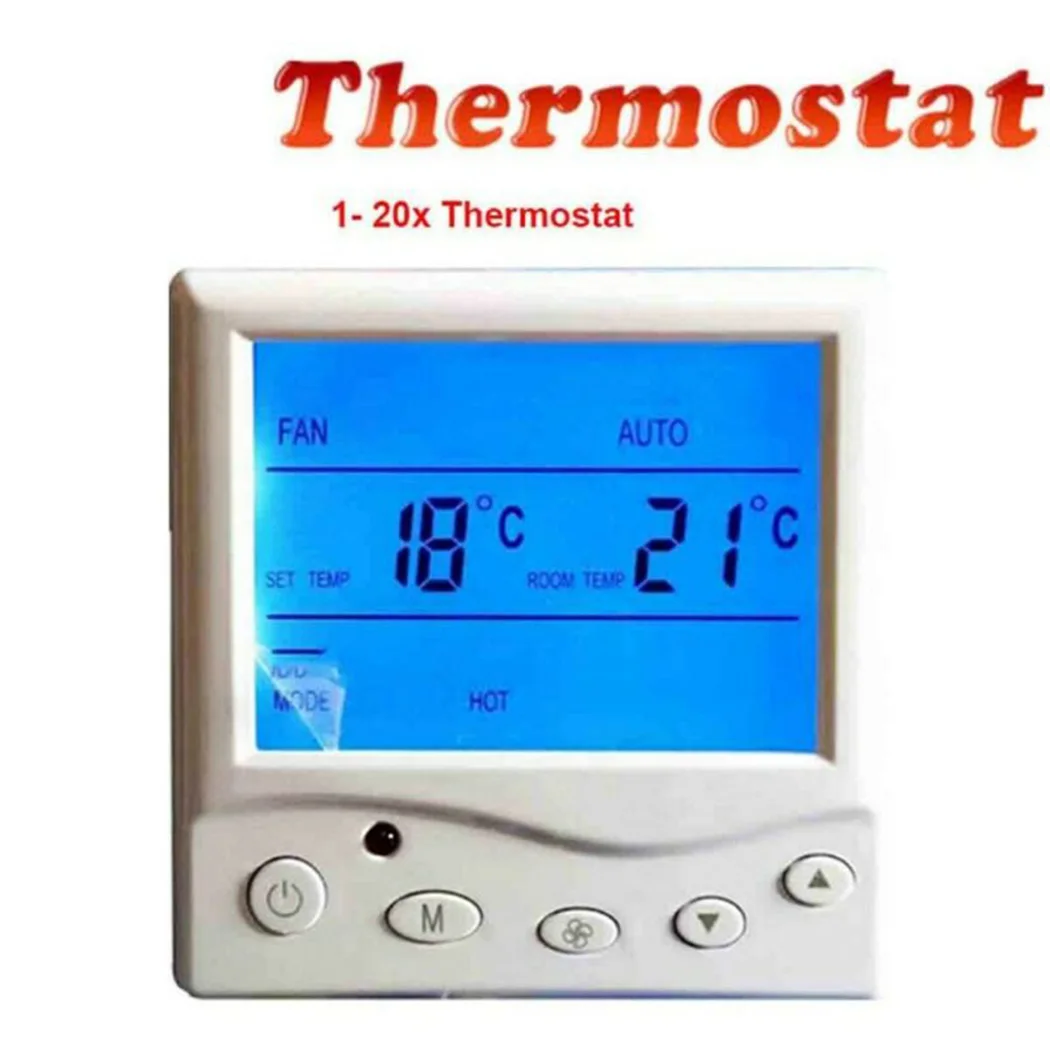 

High Quality ABS Material Digital Thermostat Indoor Thermostat LCD Programmable Digital Floor Heating Controller
