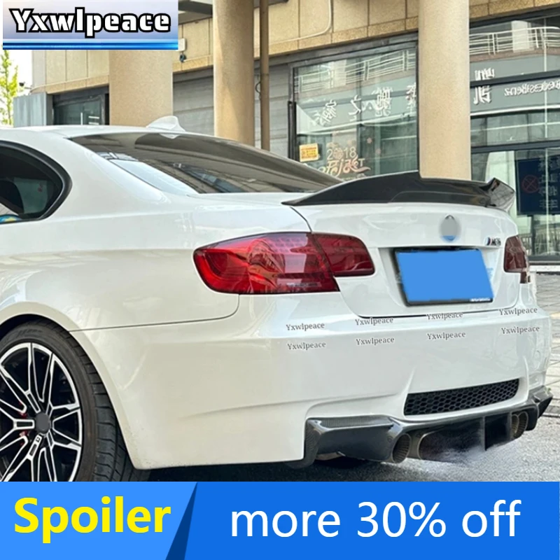 

PSM Style Rear Trunk Lip Spoiler Body Kit Accessories For BMW E92 M3 2 Door Coupe 2007 2008 2009 2010 2011 2012 2013