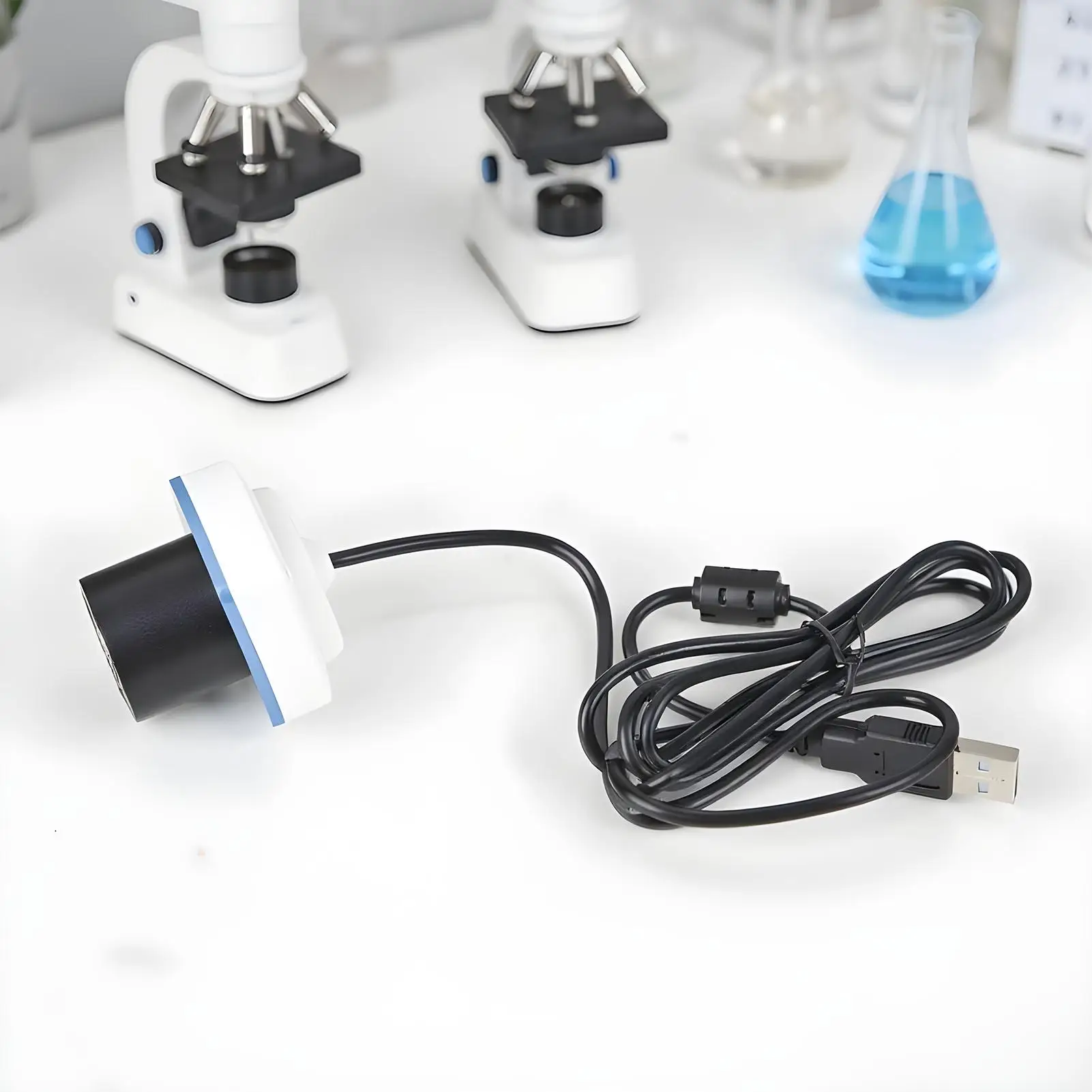 

Telescope Eyepiece Electronic Telescope Eyepiece Camera 300000-Pixel Resolution Astronomy Photography Accessory For Wildlife