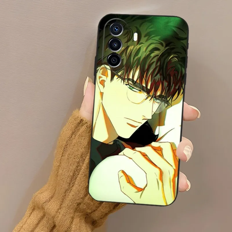 Sotto la custodia per telefono Greenlight Manhwa Funda per Huawei P30 P40 P50 P10 P20 Lite Mate 40 Pro Plus smart Z 6 7 5 Cover posteriore