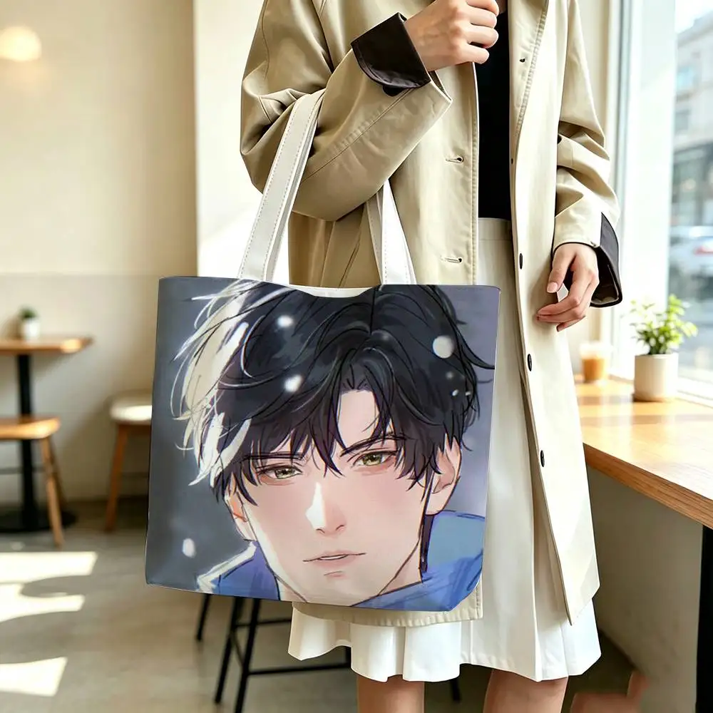 Doctor Z-Zayne Love and Deepspace   Printed Canvas Tote Bag Shoulder Bag Commuter Mommy Shopping Bag